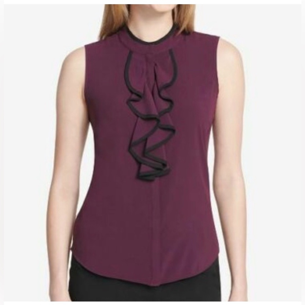 NWT Calvin Klein Ruffle Blouse